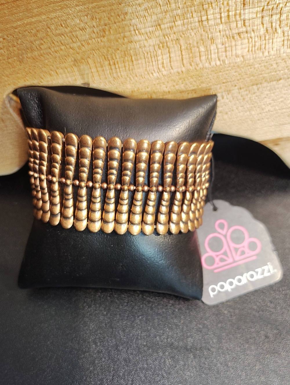 Paparazzi Stretchy Copper Bracelet
